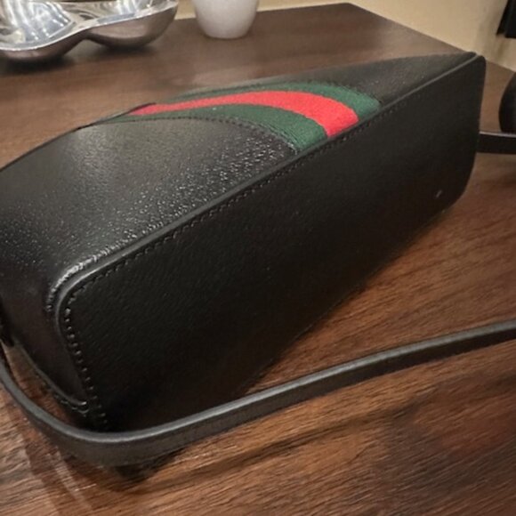 NWT Gucci Ophidia Small Web leather Dome Crossbody bag - Picture 7 of 11